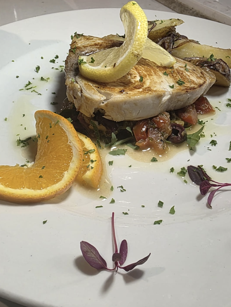 Grilled Tuna Stake