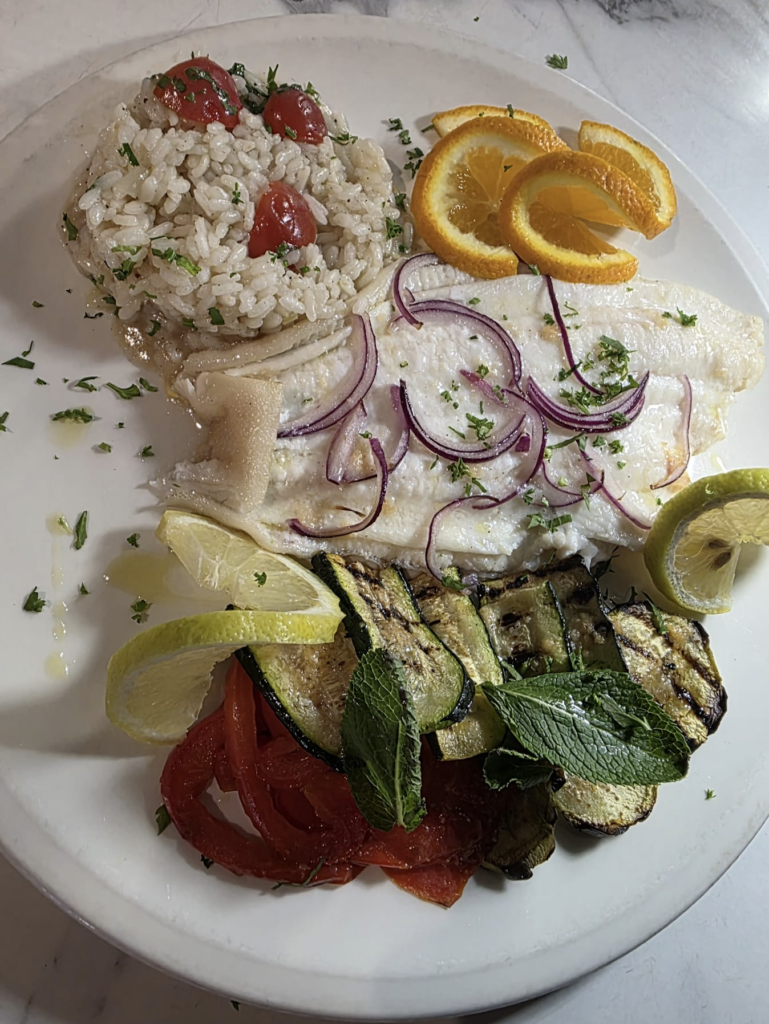 Seabass Al Forno